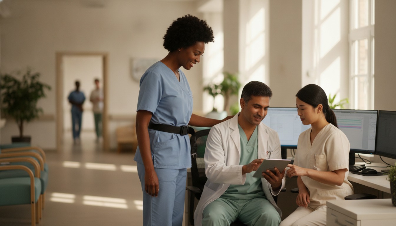 3. Where career changers land first — LTC, home health, ambulatory