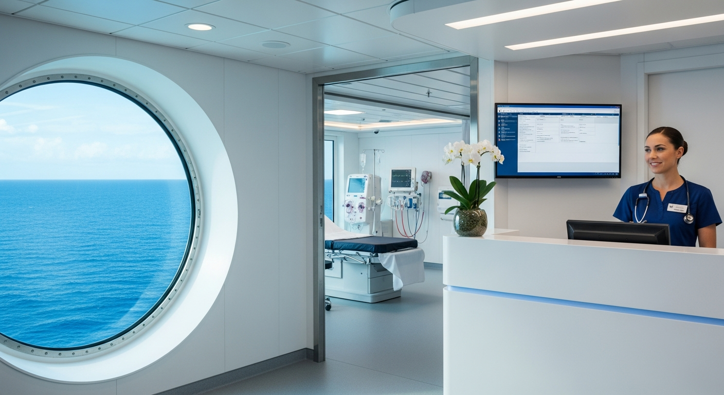 4. Cruise Ship Nurse — $75K – $110K