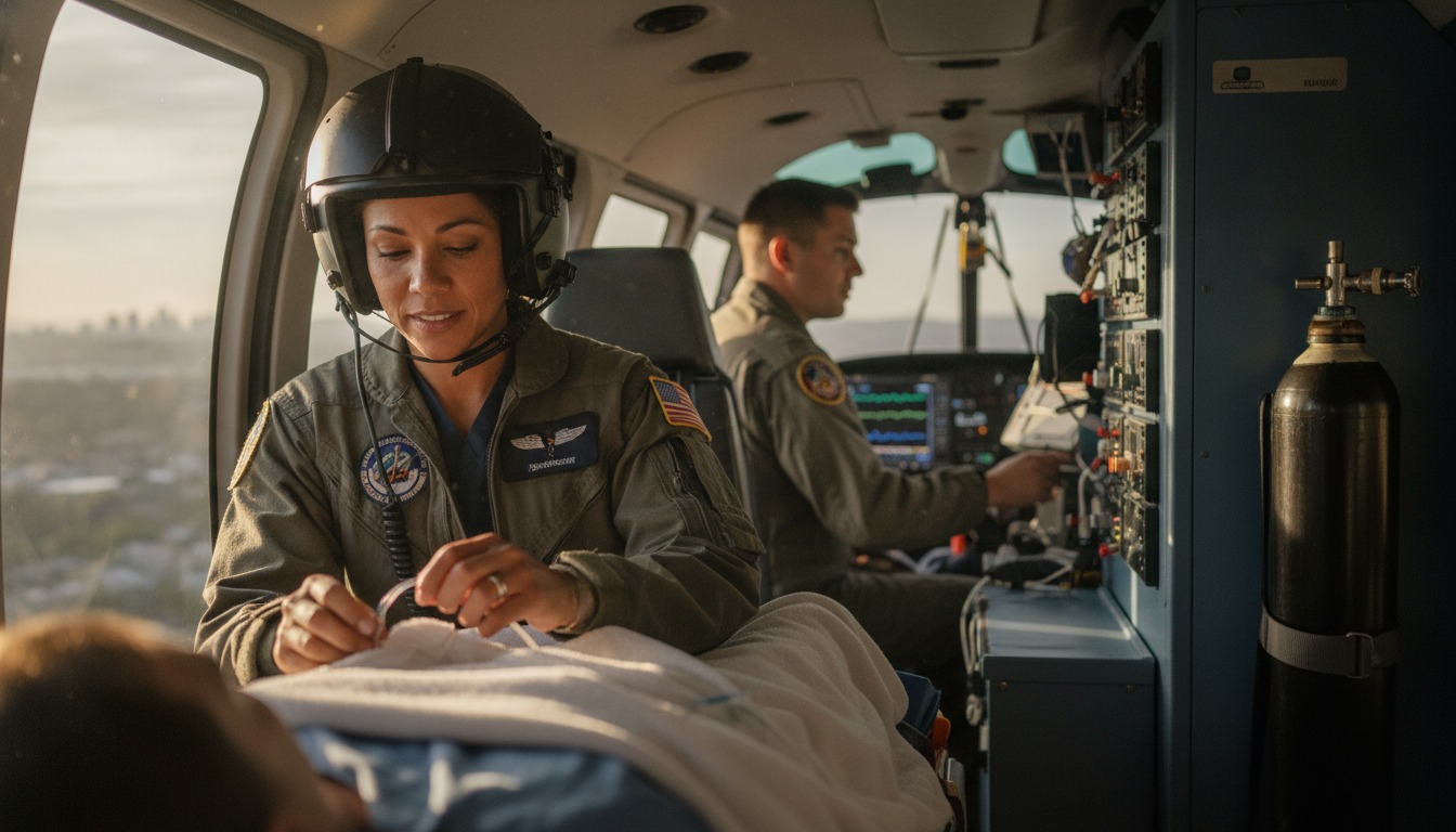 7. Flight Nurse — $95K – $130K