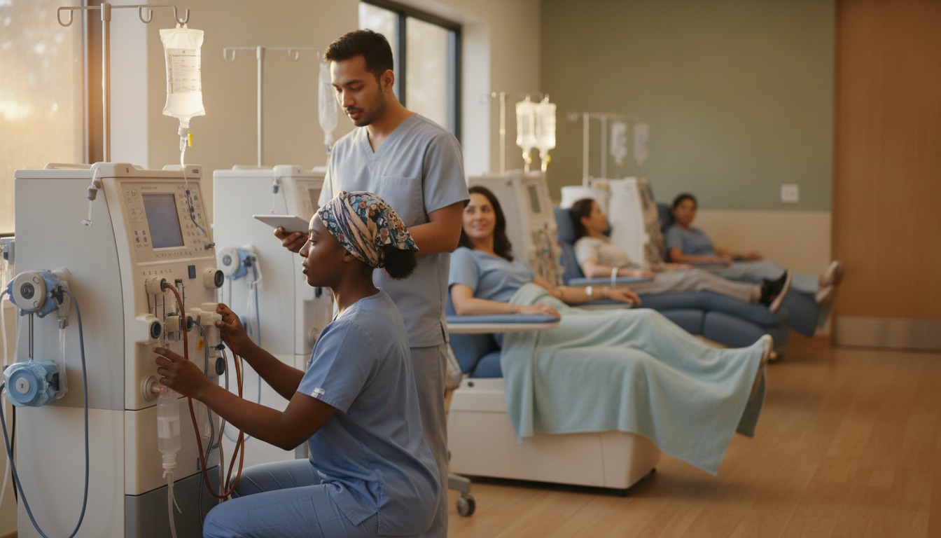 5. Dialysis RN — $95K – $118K