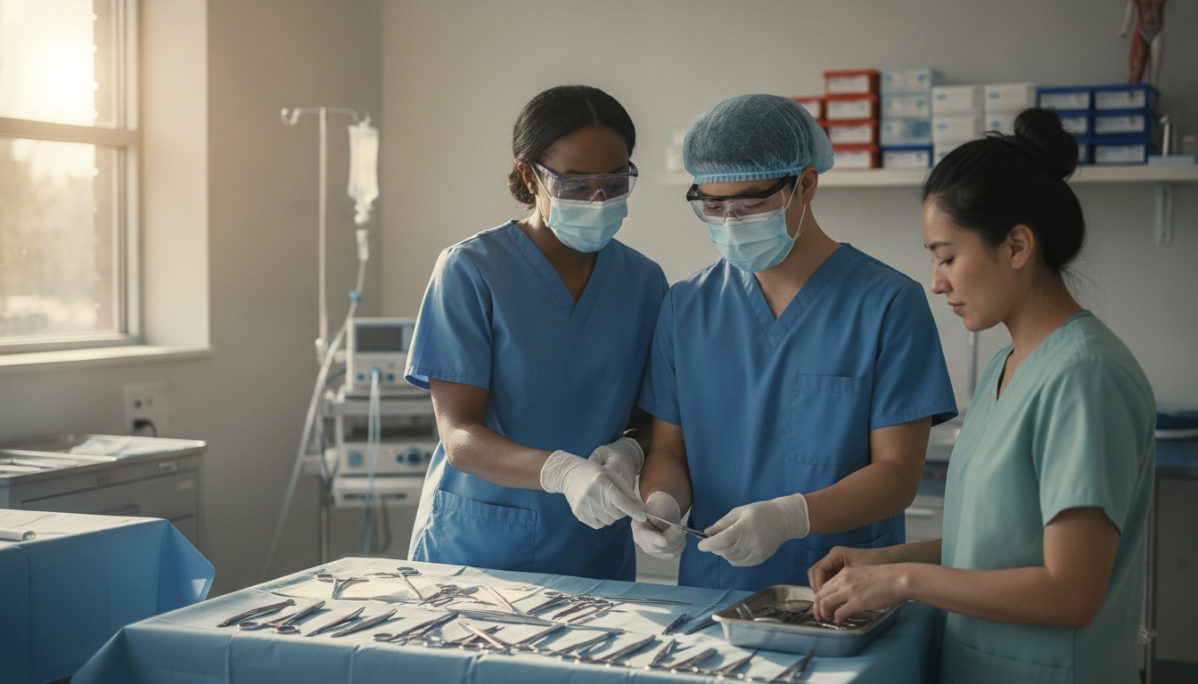 1. Surgical Technologist — $50K – $68K
