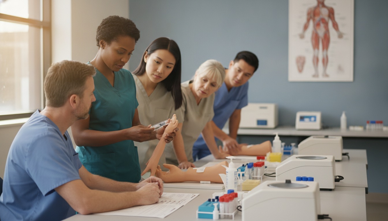 9. Phlebotomy Technician — $36K – $46K