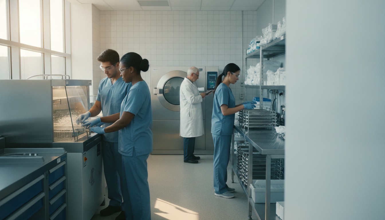 4. Sterile Processing Technician — $42K – $55K