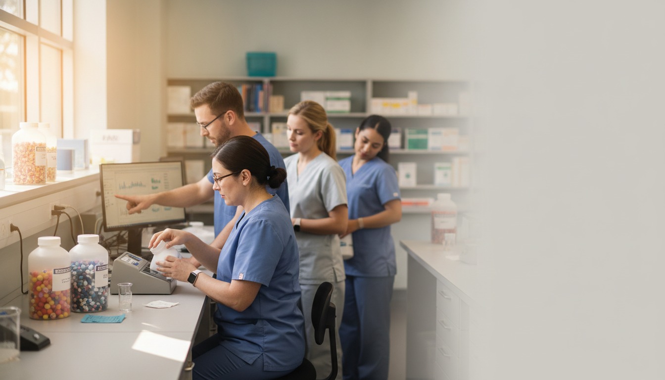 3. Pharmacy Technician — $40K – $52K
